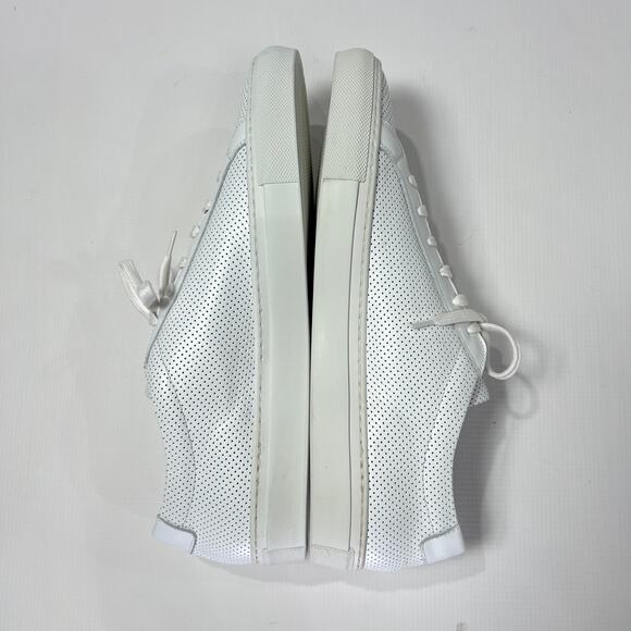 NEW COMMON PROJECTS Achilles Perforated Sneakers White Leather EU 42 US 9 Shoes - Picture 9 of 15